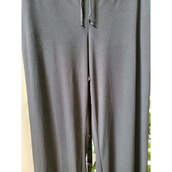 NY & Company Black Polyester Drawstring Casual With Front Back Pockets Pant XL - Picture 3 of 13